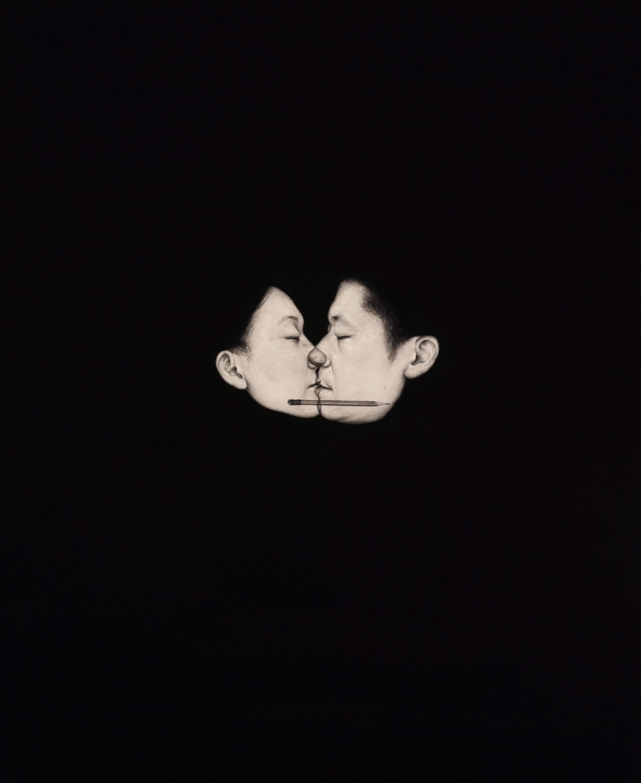 LEE Jinju, Dark, Faces 검음, 얼굴들, 2017-2023