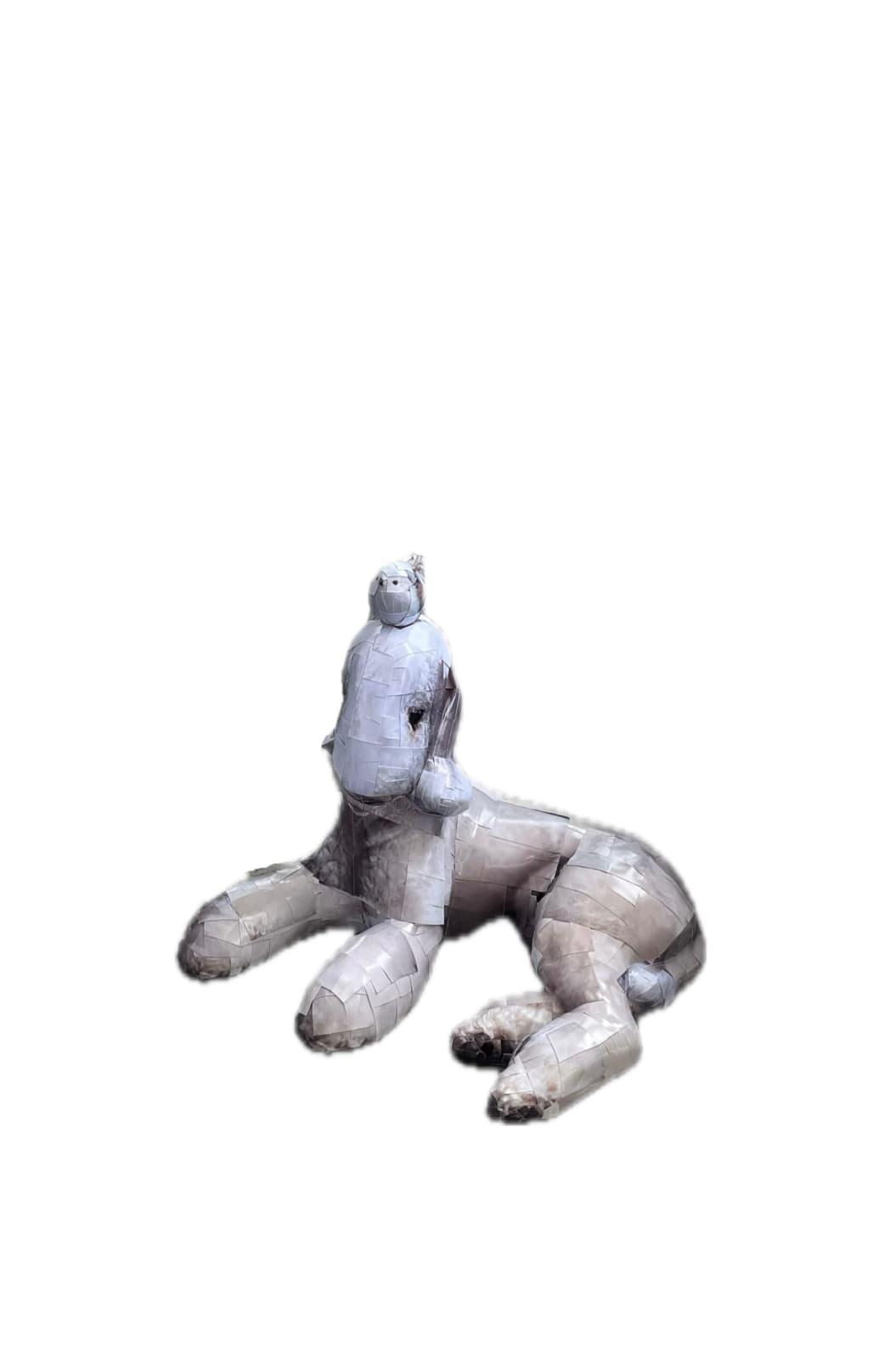 GWON Osang, Bedlington Terrier & Bird 베들링턴과 새, 2025