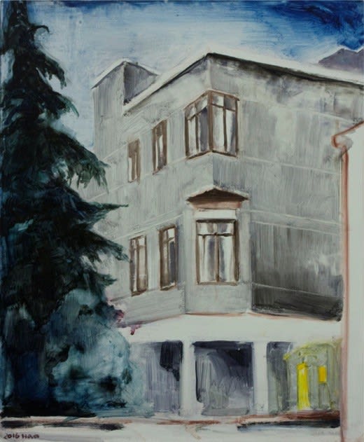 HAN Jiaquan, 老楼 | Old Building, 2016