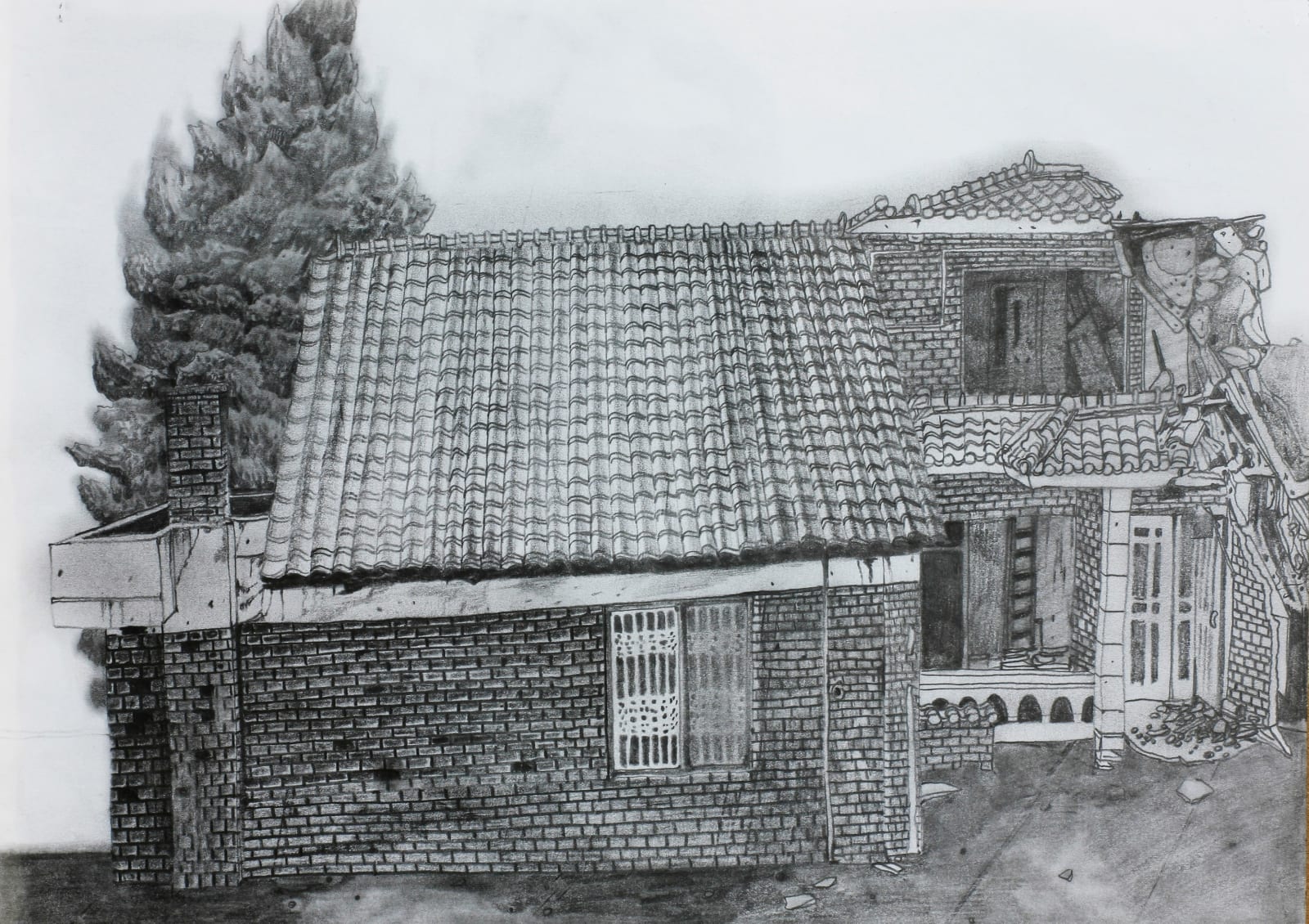 AN Gyungsu (On paper), Scenery, 2013