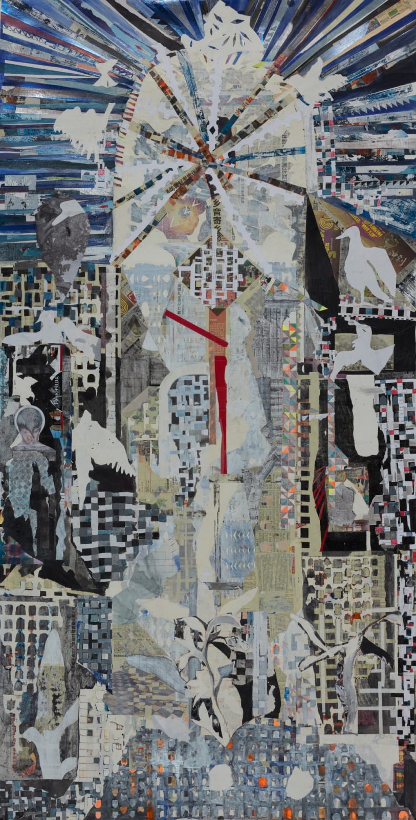CHEN Yujun, 亚洲地图 No. 180301 | Asia Map No. 180301, 2018