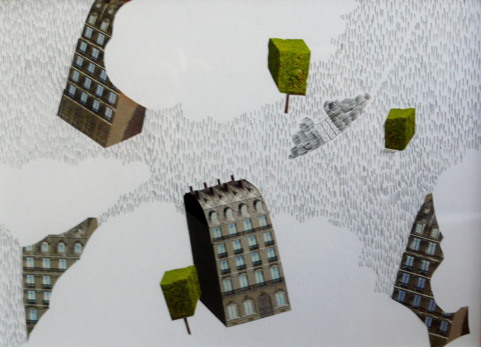 LI Fan, Above the Clouds I - 9 云上的日子 I - 9, 2000