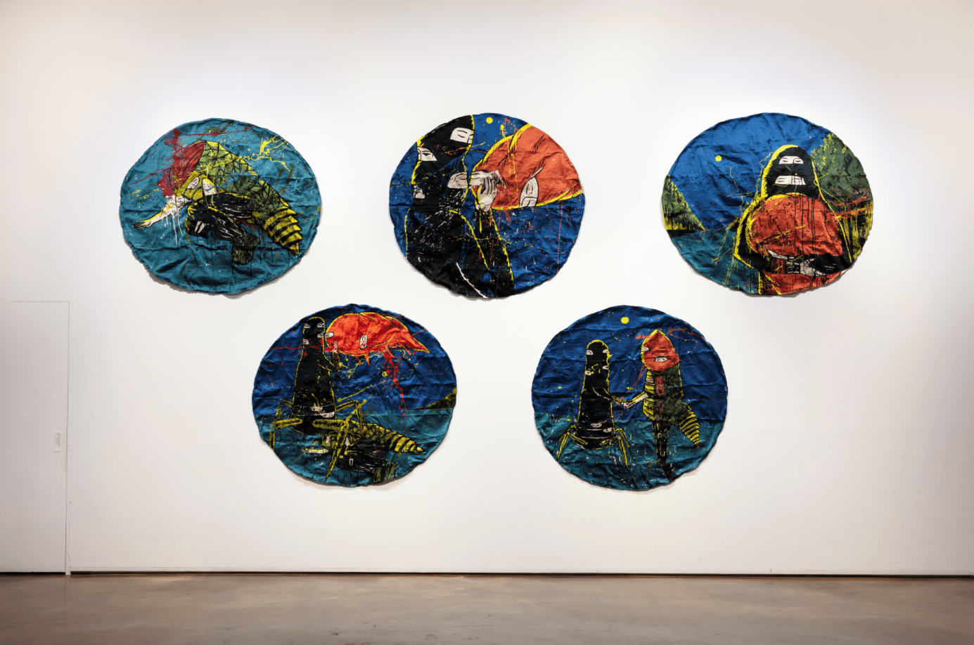 Eko Nugroho, Love #1-#5, 2019