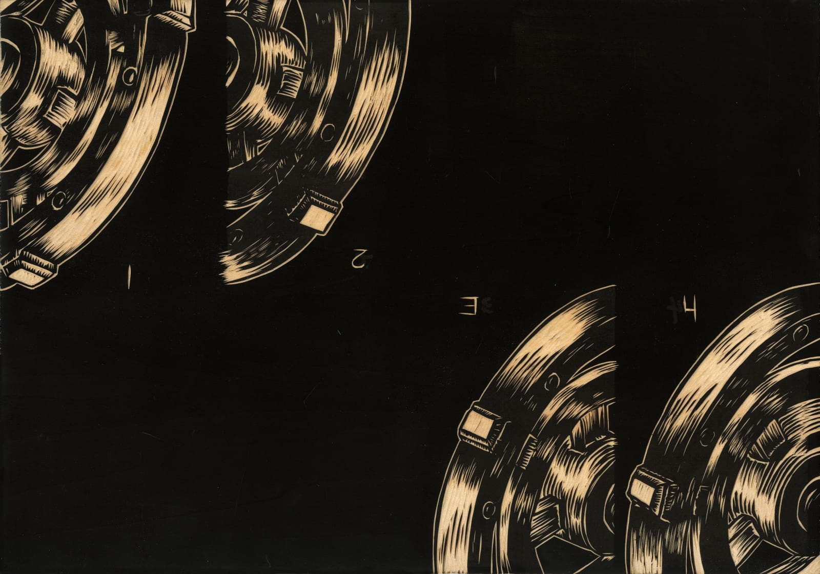 SUN Xun, Original Animation Drawings of "Magic of Atlas" - Luocha "魔法星图”螺刹动画原稿 〈마법성도〉 오리지널 애니메이션 드로잉 - 나찰국, 2017-2024
