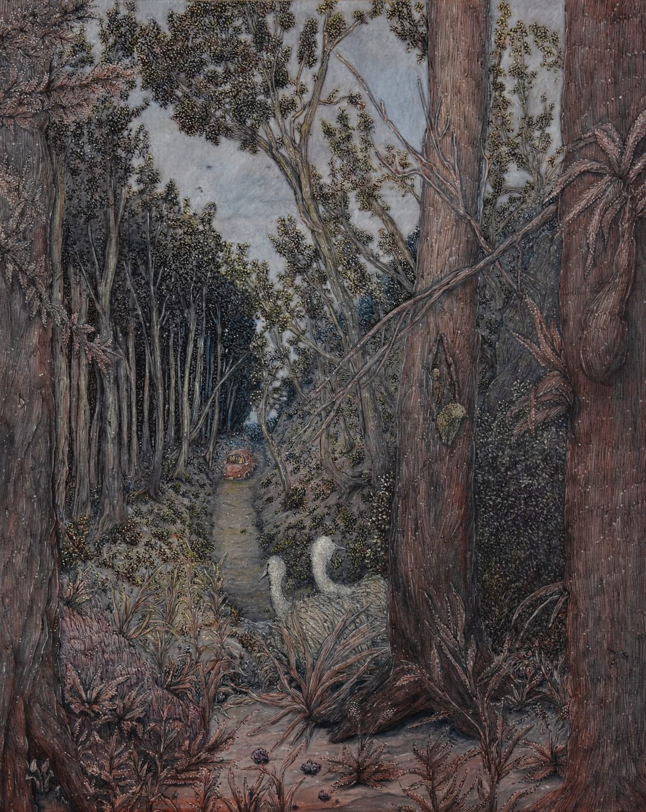 Yuki SAEGUSA, Vague Landscape of Memory A 기억의 모호한 풍경 A, 2025