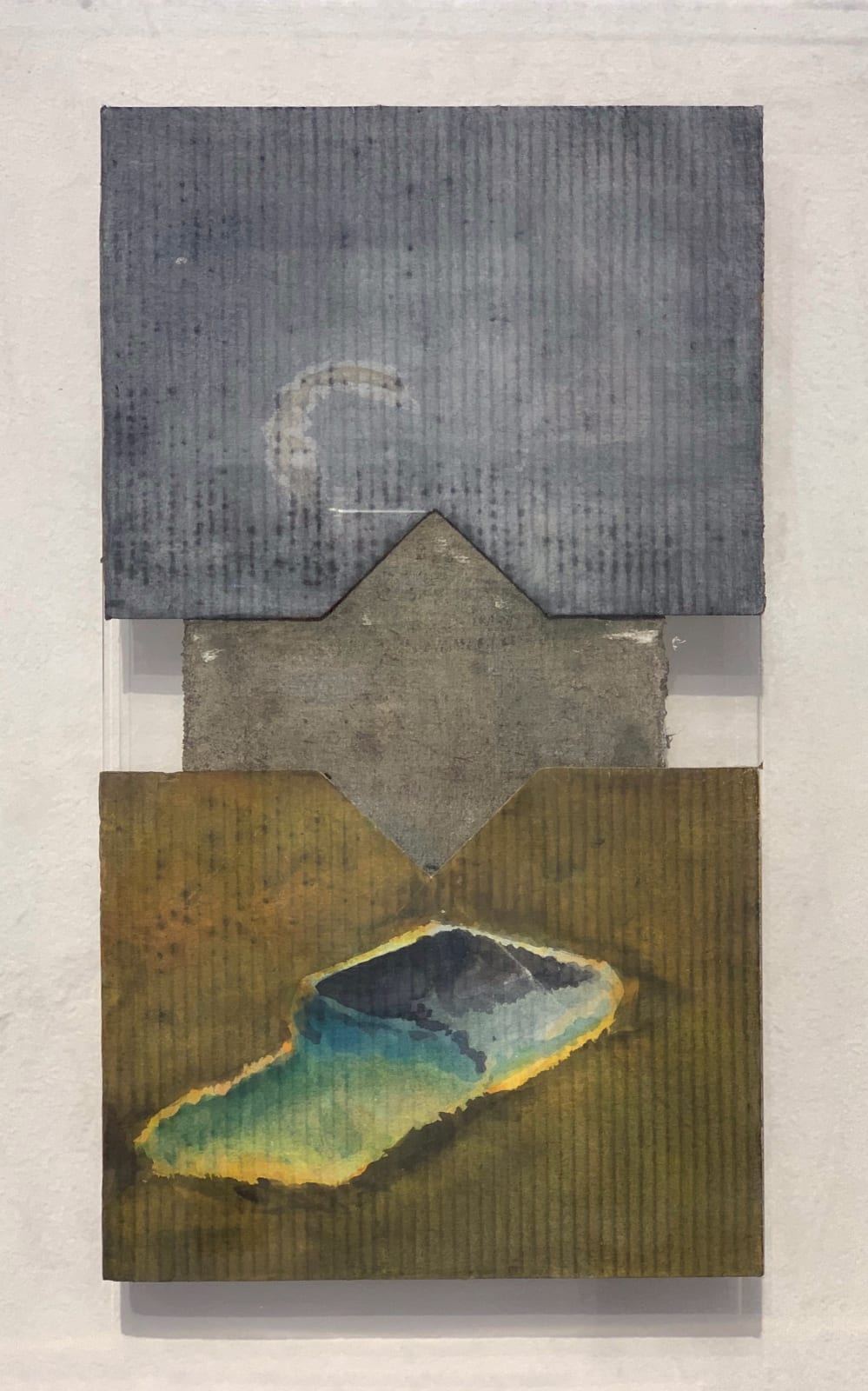 Jing Shijian , Both Stone and Book No. 4 亦书亦石 No. 4, 2017