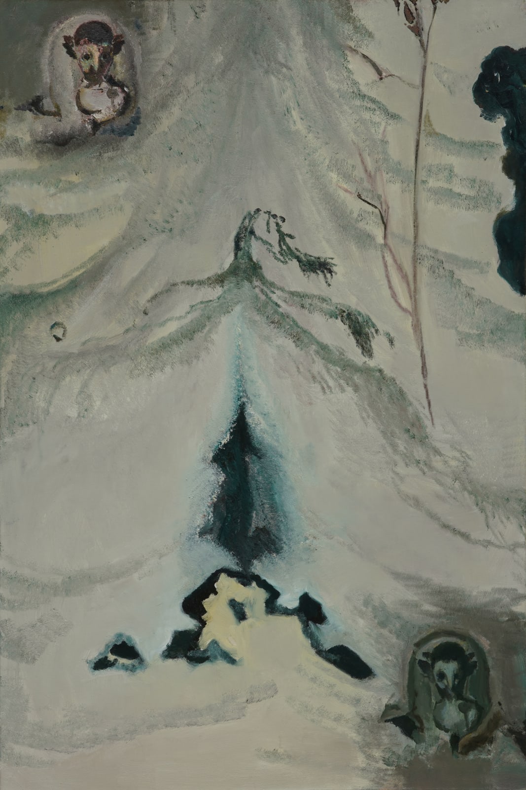 JING Shijian, High in the clouds 云端, 2023