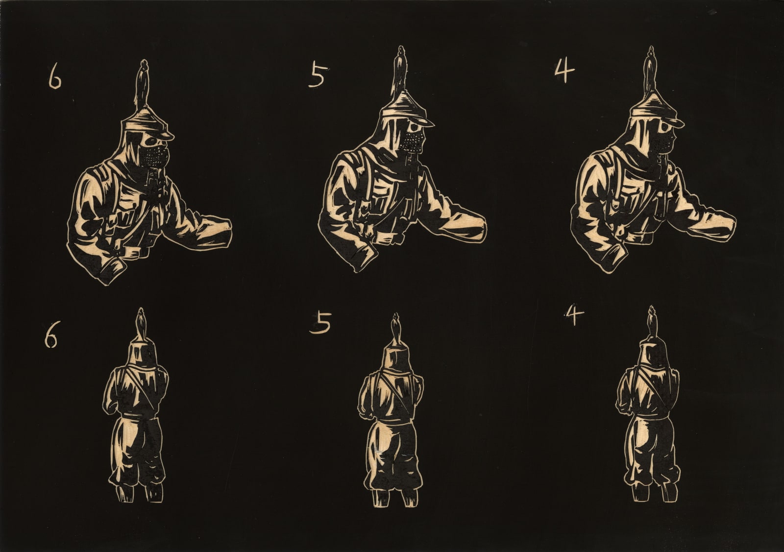 SUN Xun, Original Animation Drawings of "Magic of Atlas" - Luocha "魔法星图”螺刹动画原稿 〈마법성도〉 오리지널 애니메이션 드로잉 - 나찰국, 2017-2024