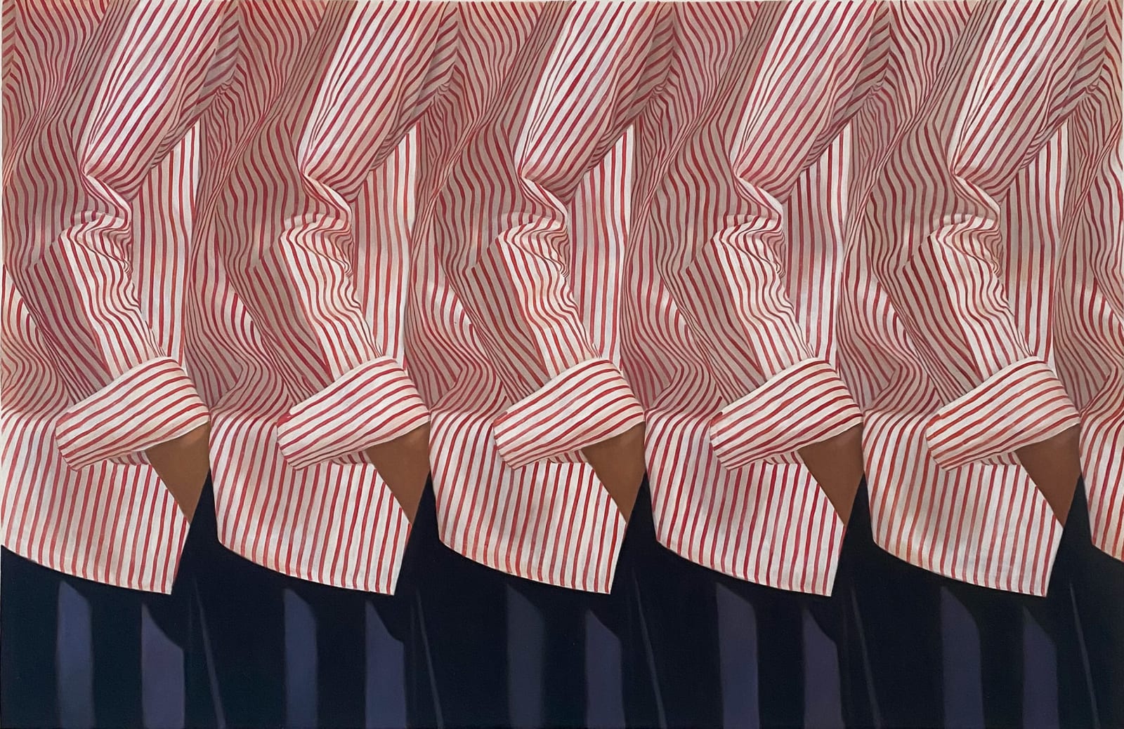 Murray Clarke, One Way Red, 2025