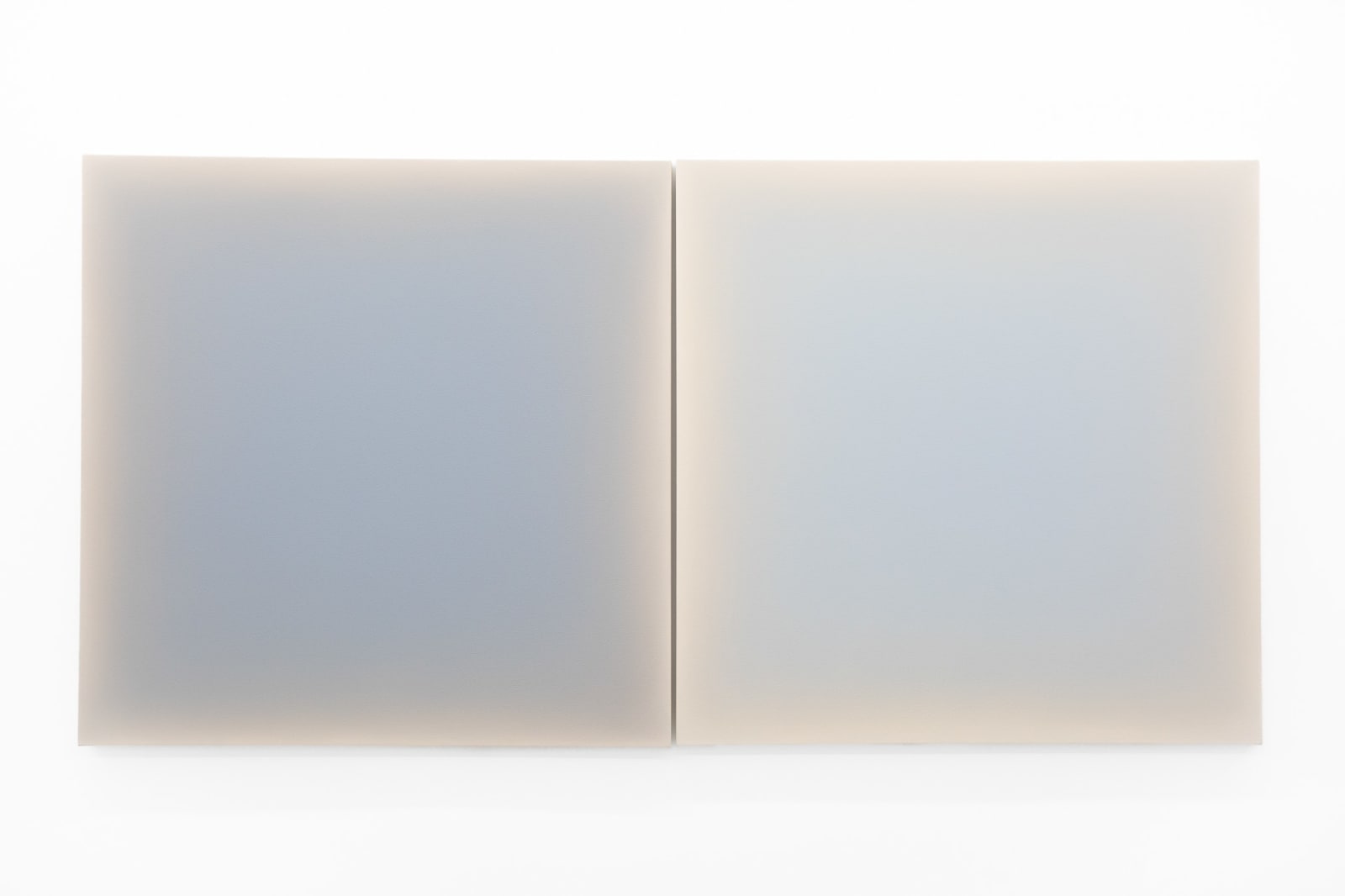 Gwen Hardie, 03.25.25, Cobalt Violet on Burnt Umber, 2025