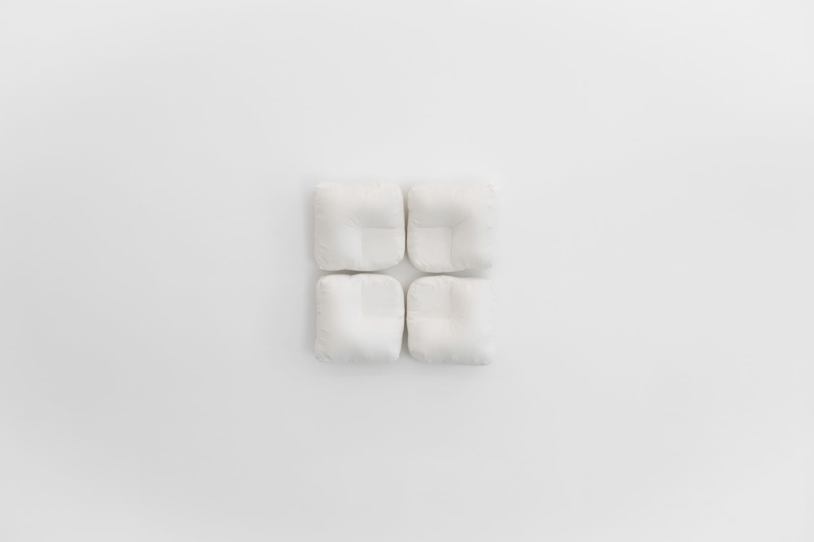 Ian Mcmahon, Quad bubble square press (8.29.25), 2025