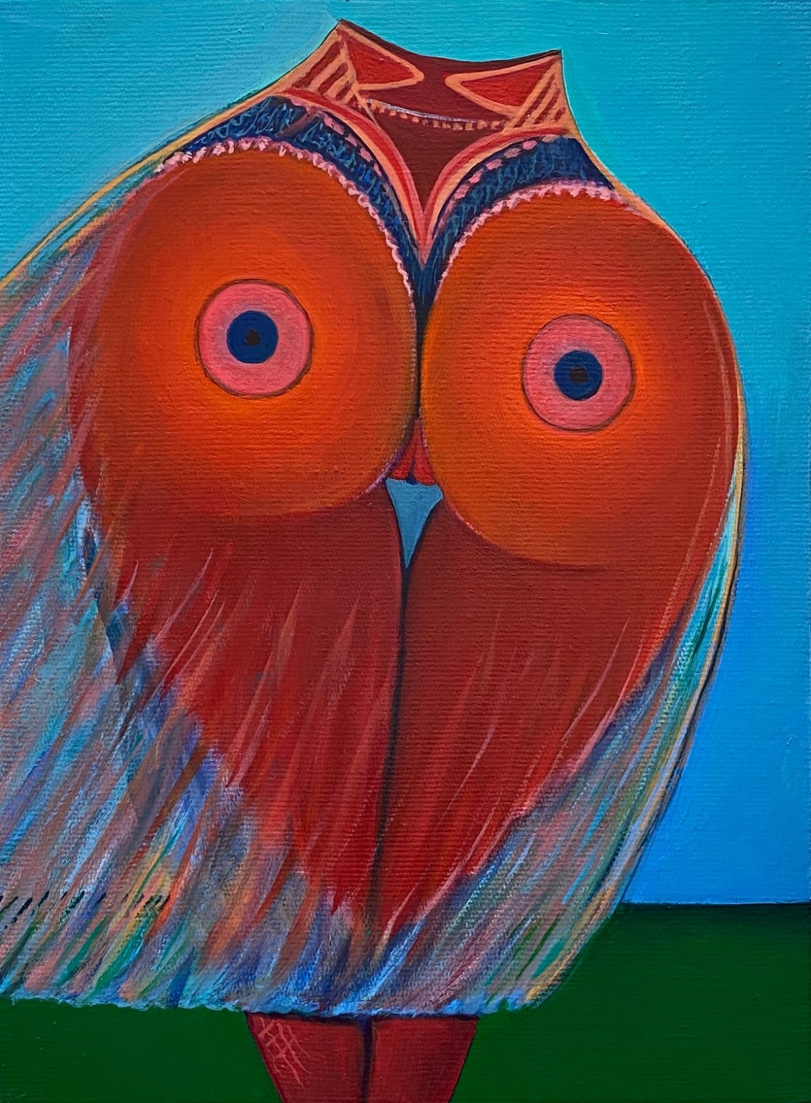 Ari Lankin, Jeweled Love Owl, 2022