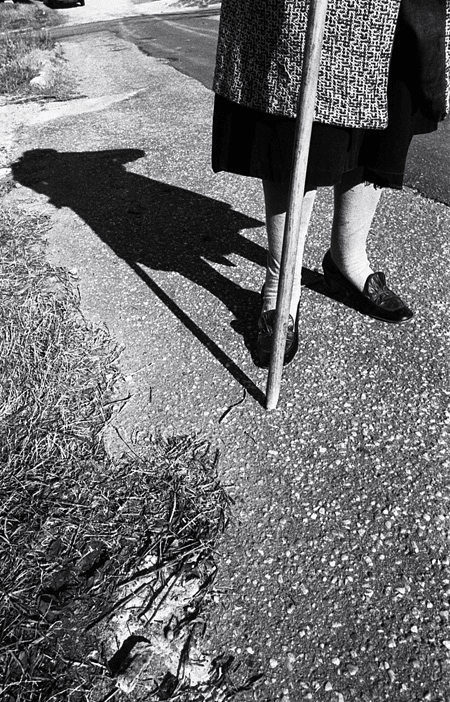 Chester Higgins, Walking Stick, Alabama, 1977