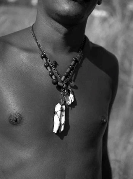 Builder Levy, Cow Tooth Necklace, Itatiaia, Brazil, 2007