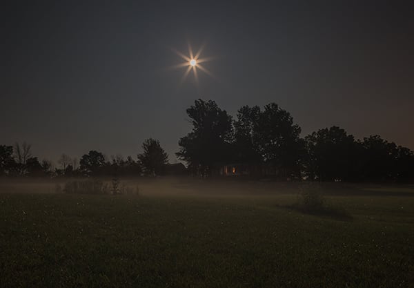 Jeanine Michna-Bales, Lying Low, William Cornell House, outside Auburn, Indiana, 2014