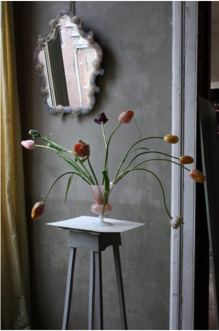 Michael James O'Brien, Opalina Still Life with Tulips, Antwerp, 2013