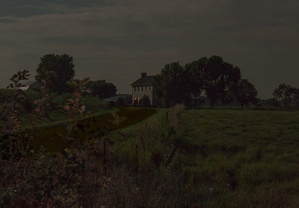 Jeanine Michna-Bales, A Brief Respite, Abolitionist William Beard’s house, Union County, Indiana, 2014
