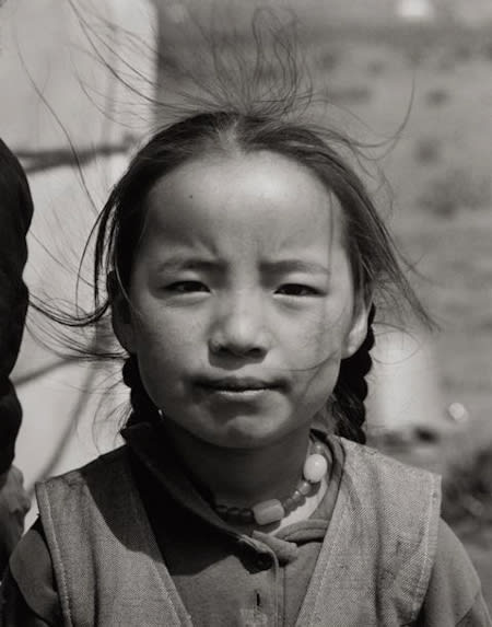 Builder Levy, Girl with Necklace, Central Mongolia, 1997