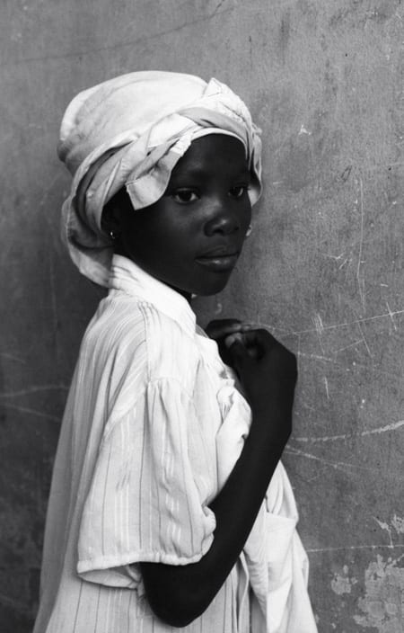 Chester Higgins, Young Girl, Senegal, 1994