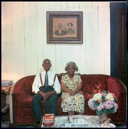 Gordon Parks, Mr. and Mrs. Albert Thornton, Mobile, Alabama, 1956