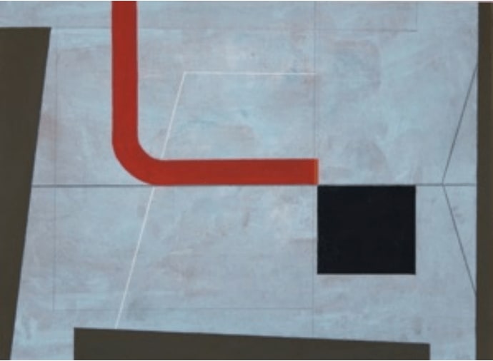 Konok Tamás (1930-2020), Accent rouge, 1977