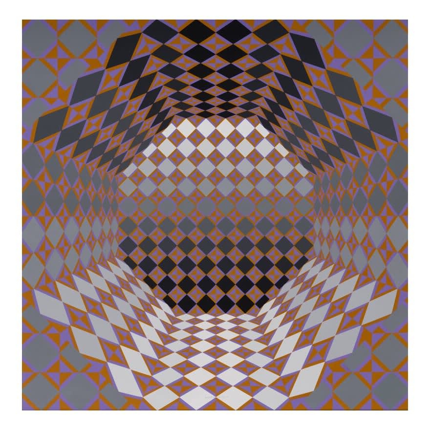 Victor Vasarely (1906-1997), YVA-B, 1982