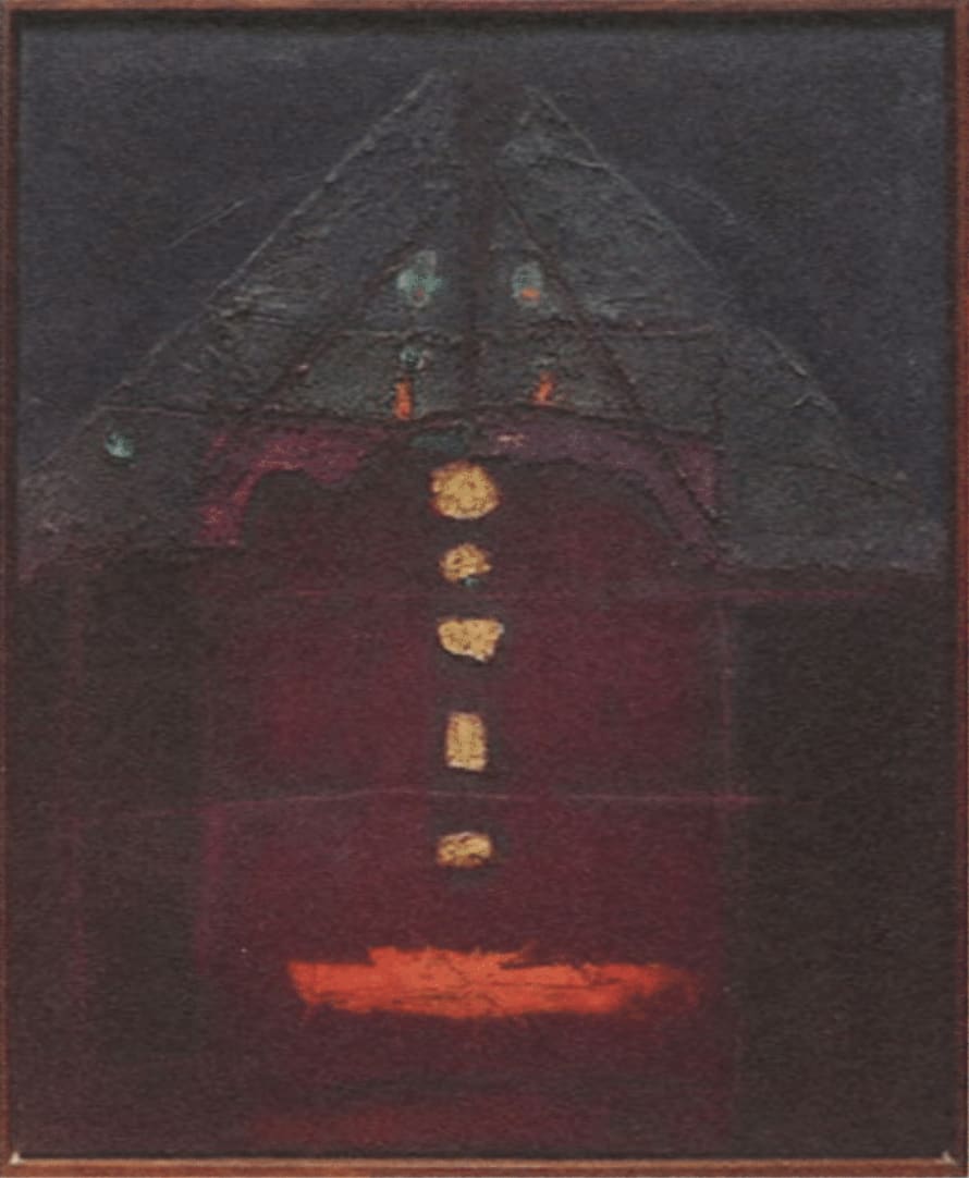 Ahmad Sadali, Untitled 10, 1972