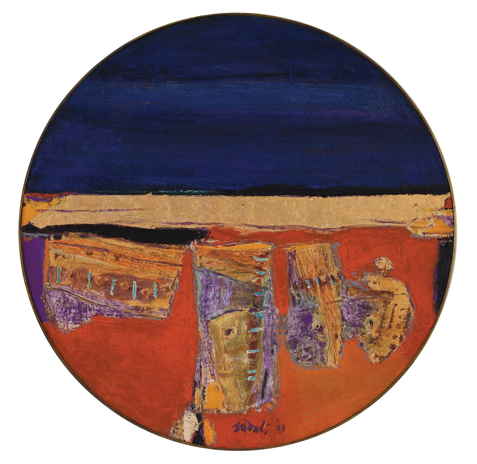Ahmad Sadali, Untitled, 1969