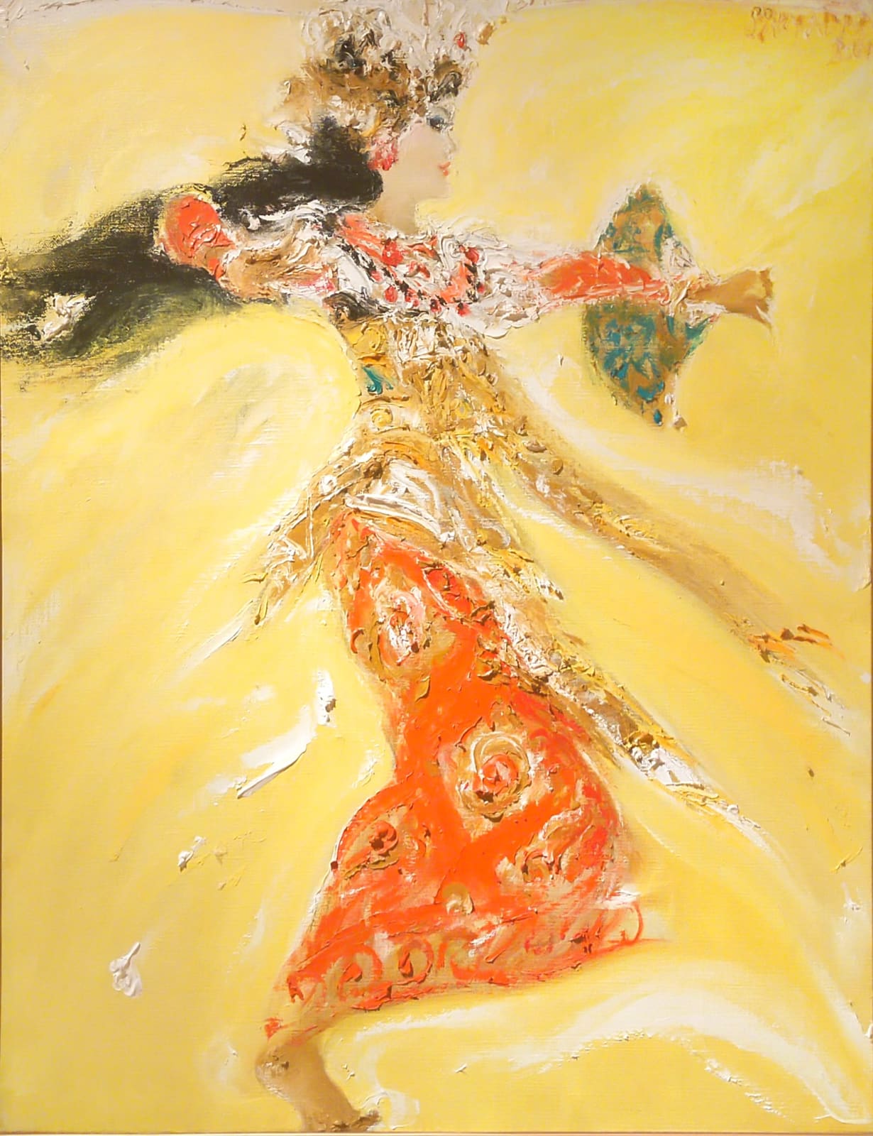 Srihadi Soedarsono, Spirit Condong, Legong Keraton, 2001