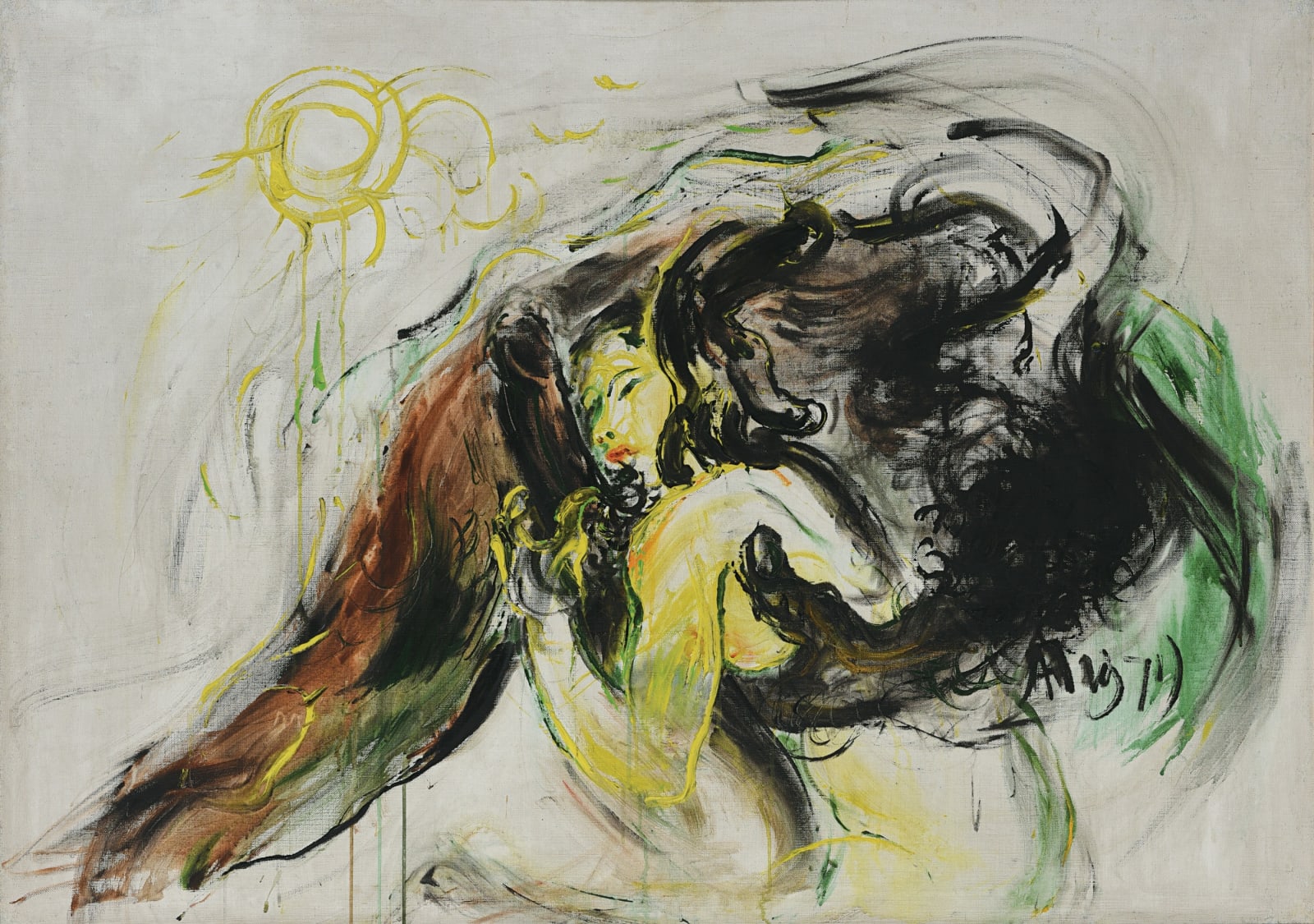 Affandi, Erotic, 1971