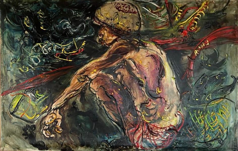 Affandi, Nelayan, 1973