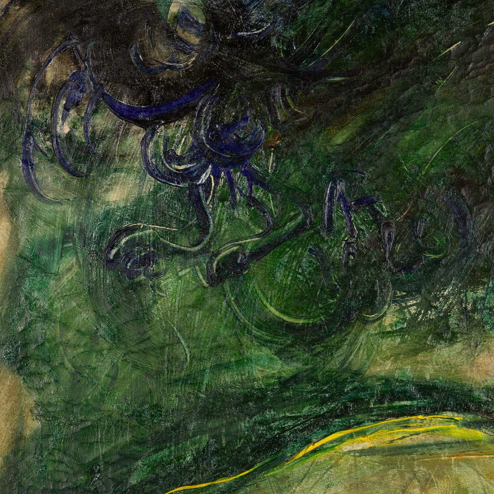 Affandi, Kartika: Reclining Nude, 1966