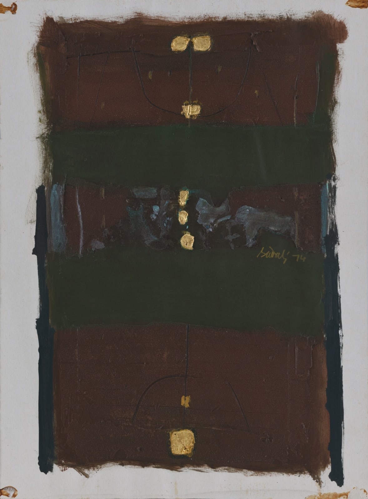 Ahmad Sadali, Untitled 10, 1972