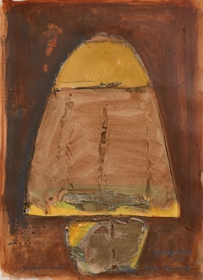 Ahmad Sadali, Gunungan with Gold Remnants , 1976