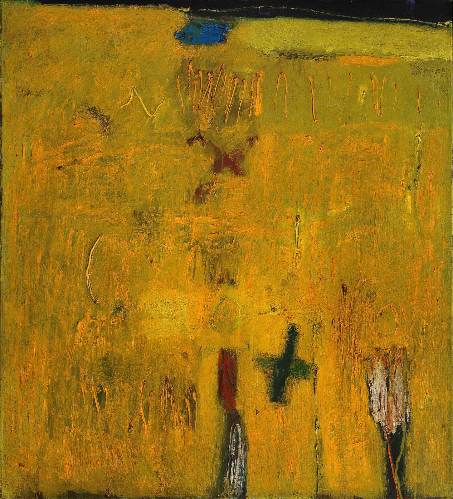 Srihadi Soedarsono, Landscape, 1967