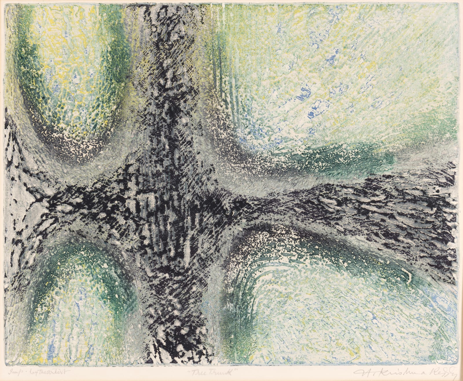 Krishna Reddy, Tree Trunk