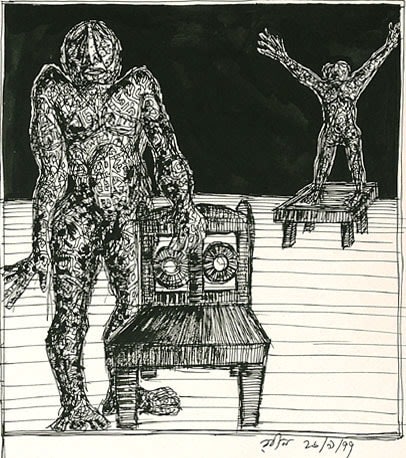 Rabin Mondal, After the Fall 3, 1977