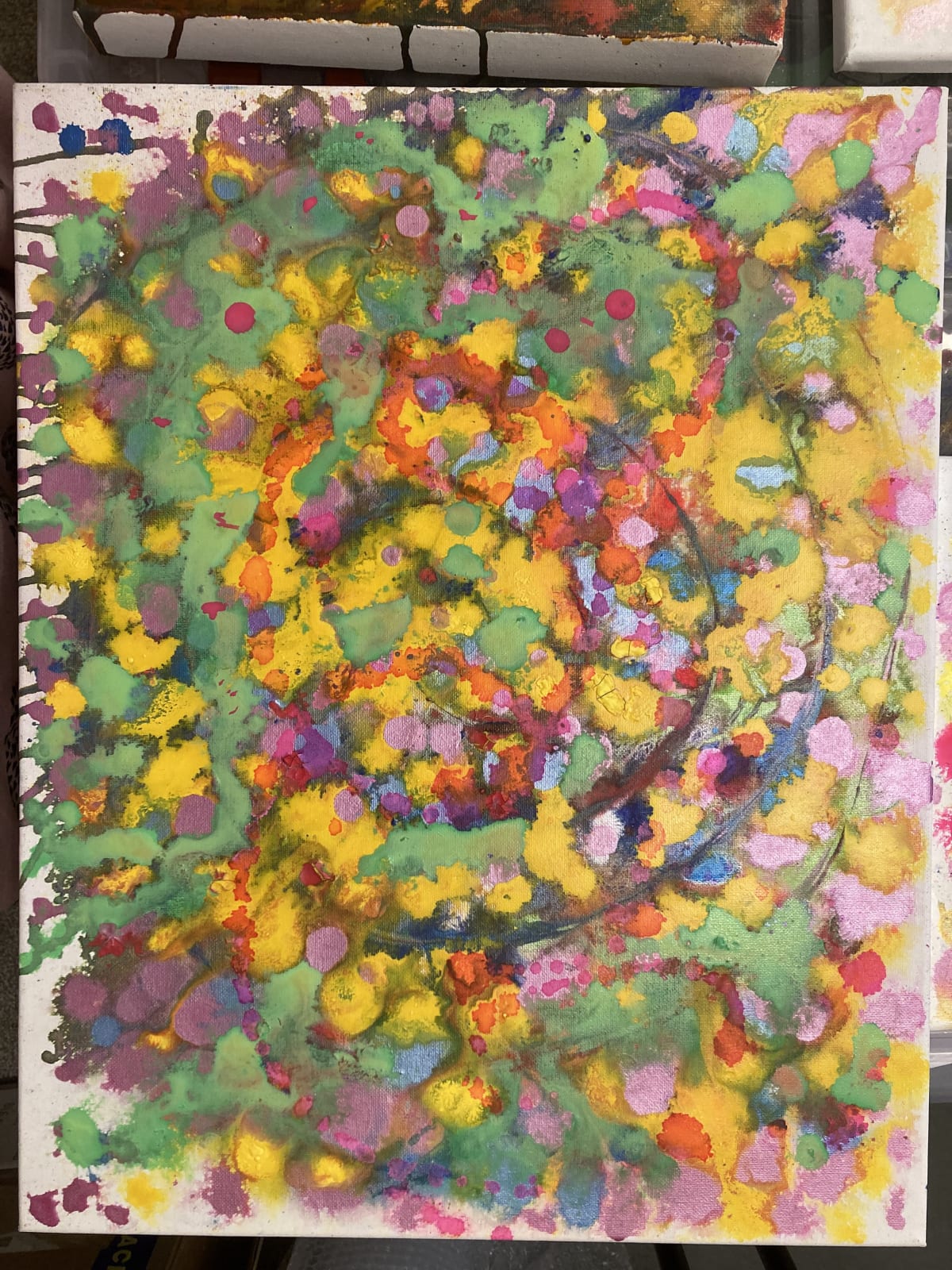 Caroline Boff, Just a Green Flower Fairy Garden, 2025