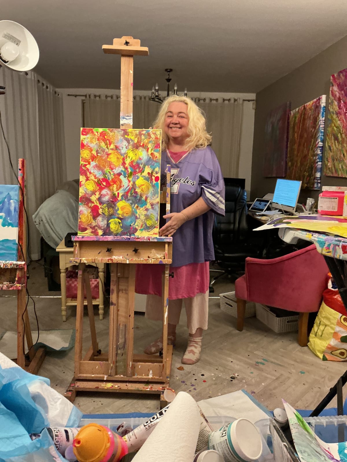 Caroline Boff, A Mini Colourful Explosion, 2025