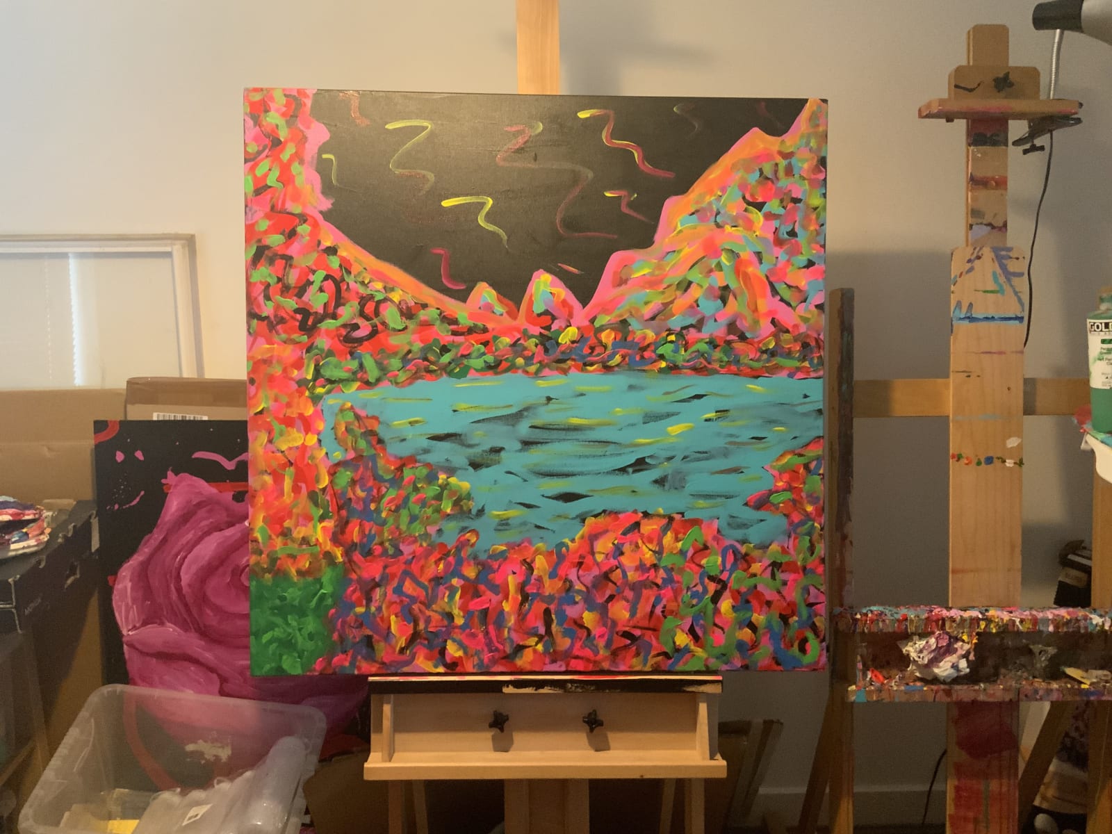Caroline Boff, Neon Landscape