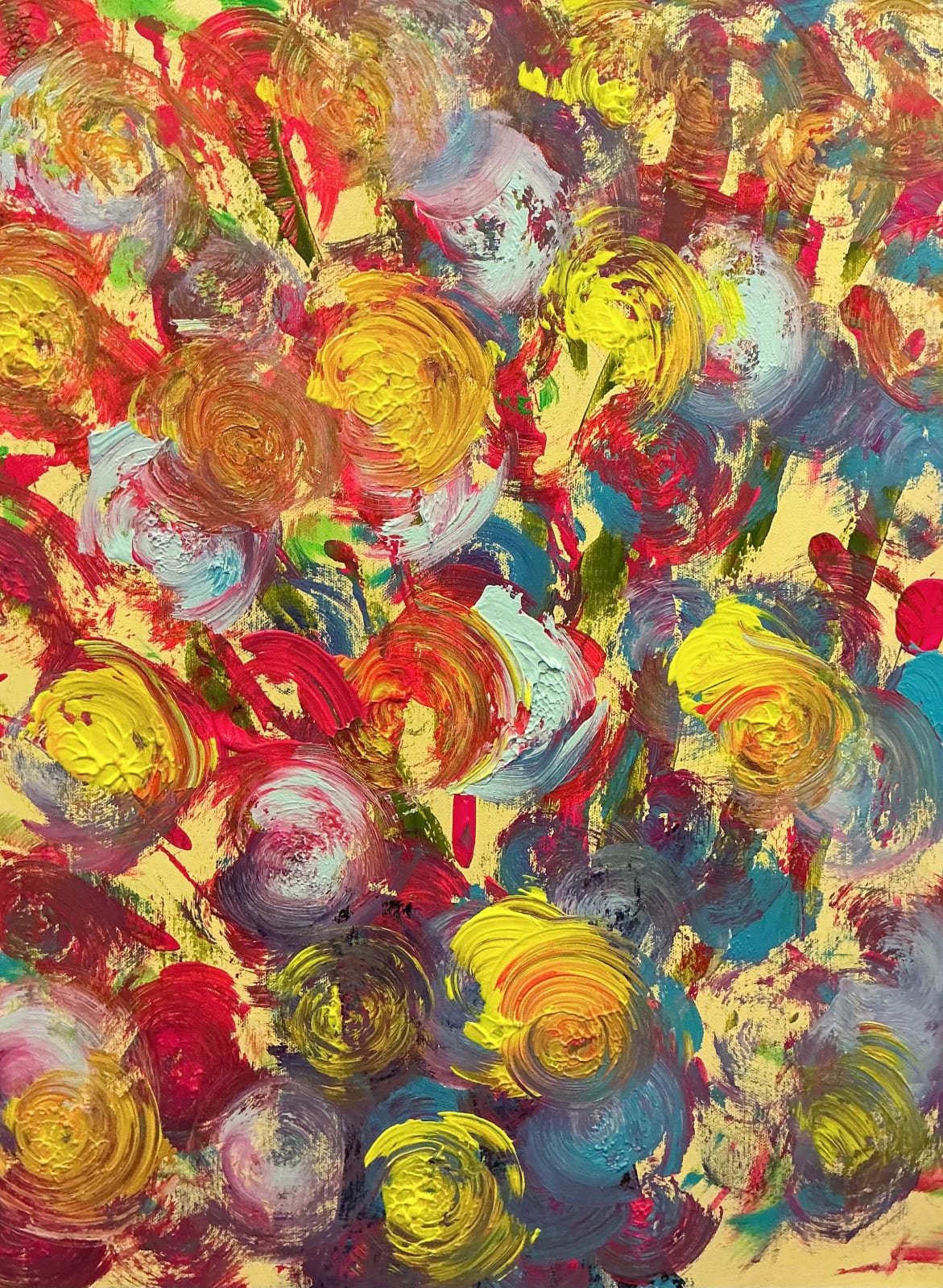 Caroline Boff, A Mini Colourful Explosion, 2025