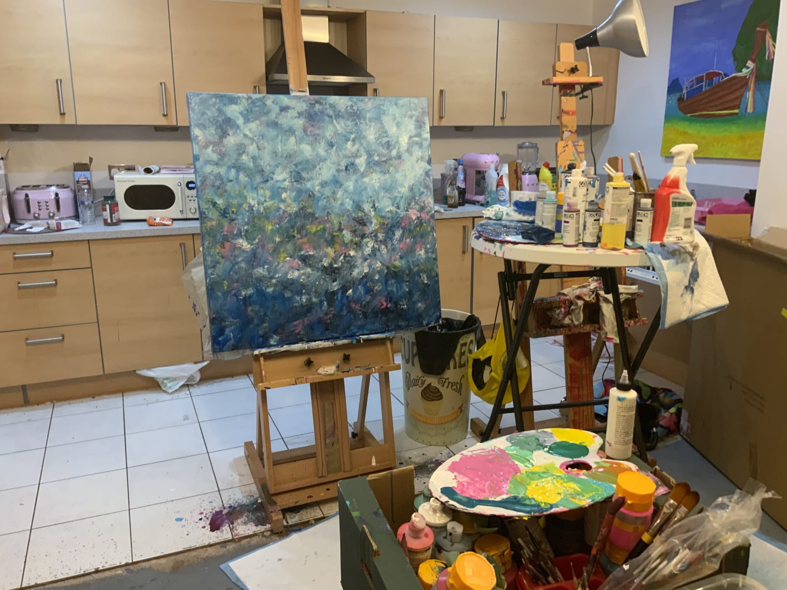 Caroline Boff, All Stormy Seas but Hope for Spring