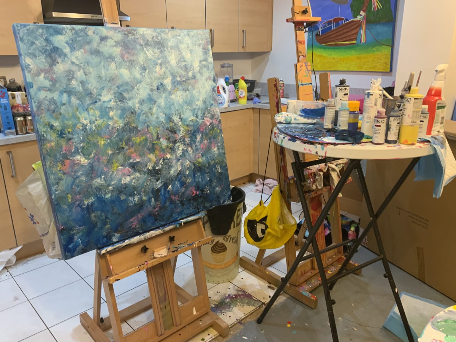 Caroline Boff, All Stormy Seas but Hope for Spring