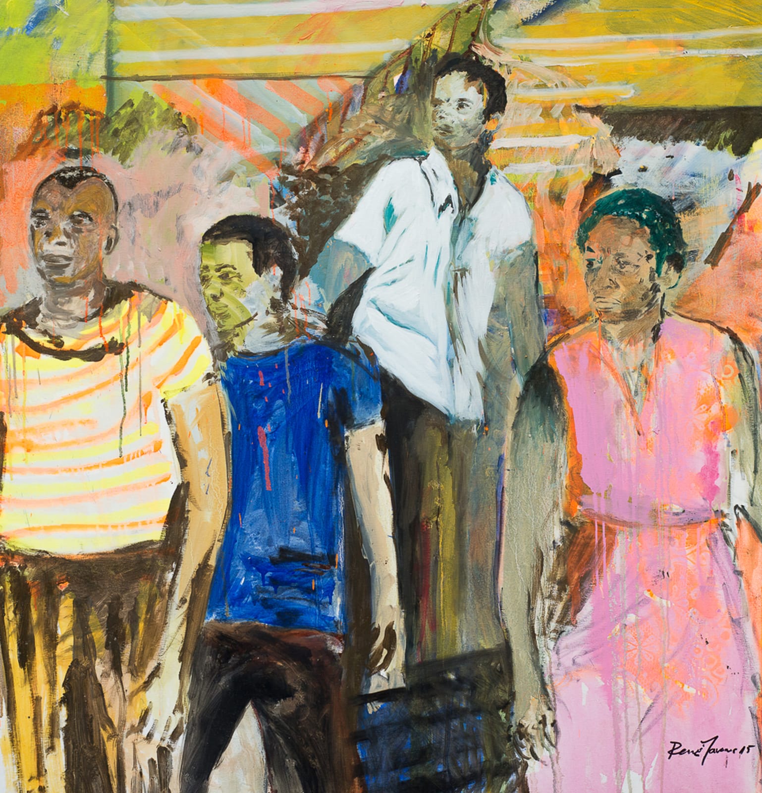 RENE TAVARES, AU MARCHÉ