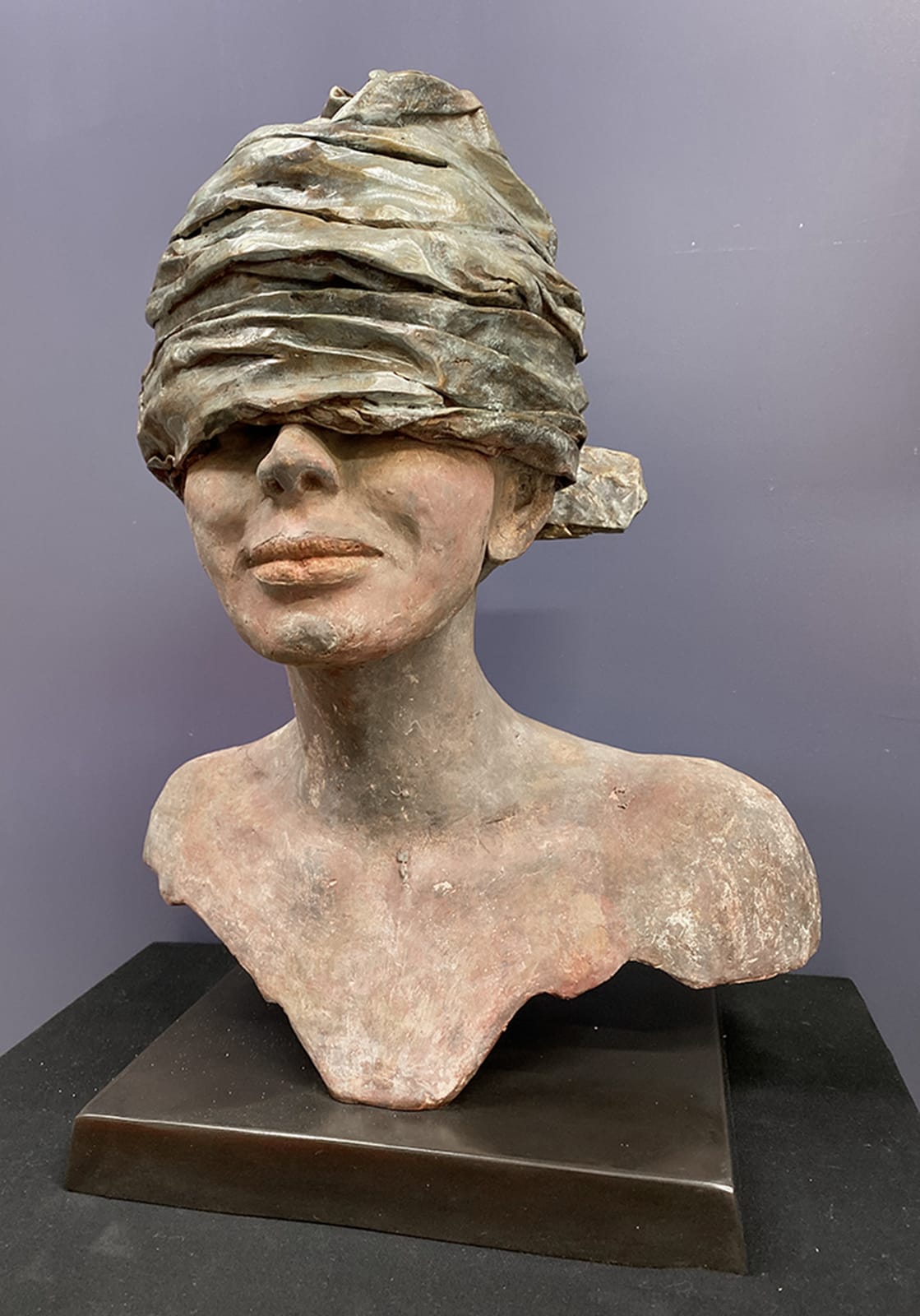 LOTHAR, BUSTE "BLIND FOLDED"