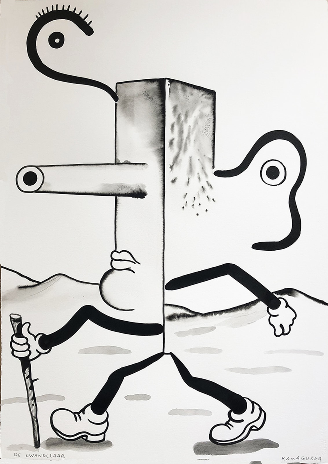 KAMAGURKA, DE ZWANDELAAR