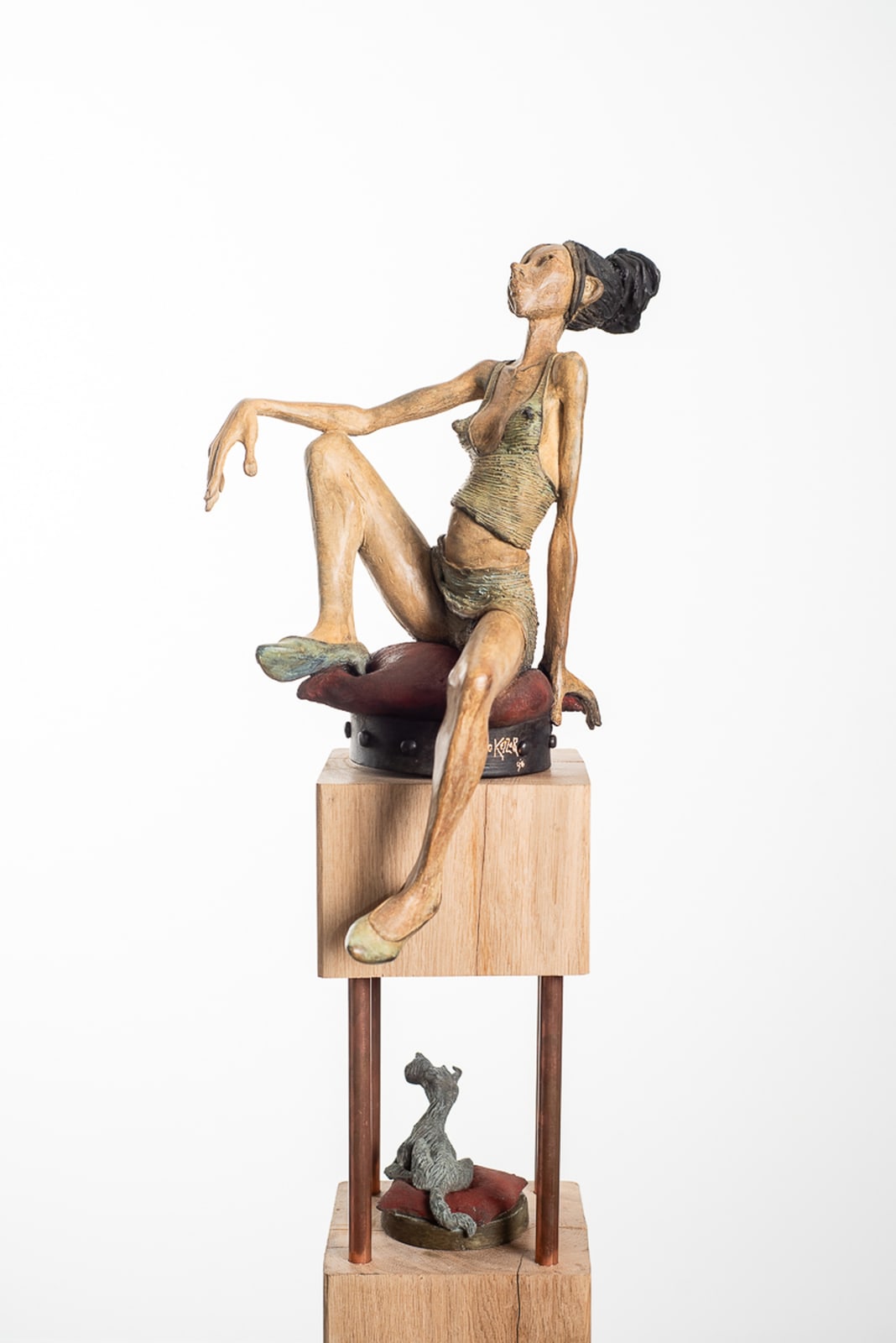 DIRK DE KEYZER, MADAME FIFI MET HOND