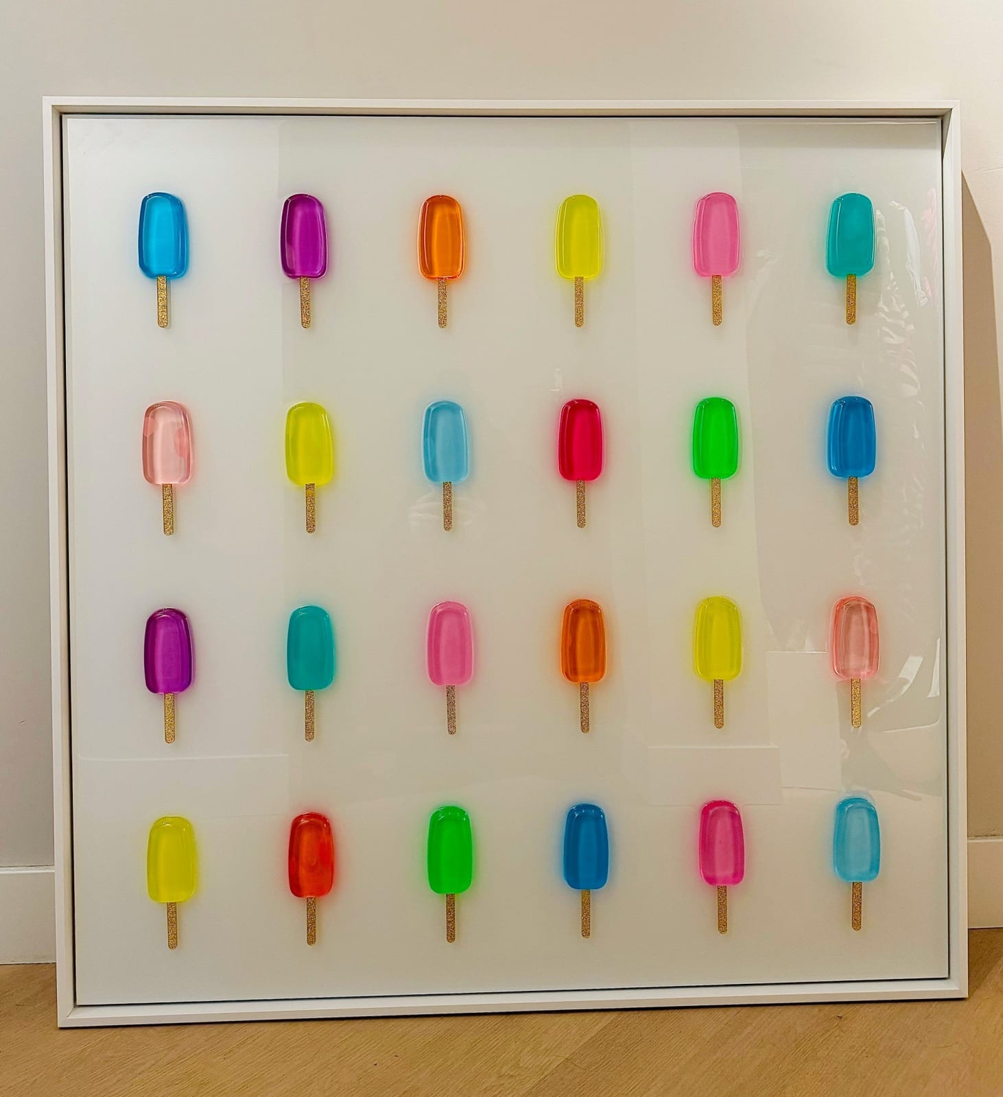 LOTTE KLOPPENBURG, TASTY XL COLOR GLITTER JOY, 2024