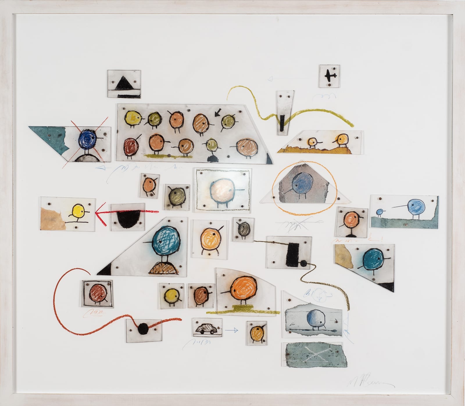 MICHEL FLAMME, 31 BIRDS ON A CITY TRIP