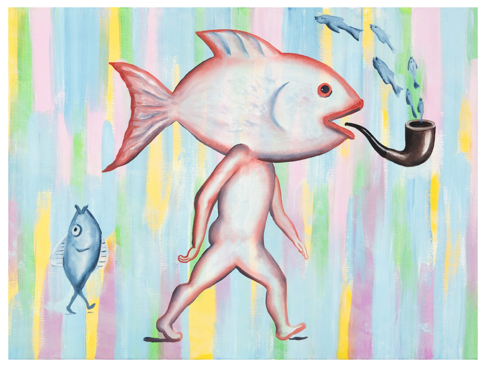 KAMAGURKA, OM TE KUNNEN ROKEN KWAMEN DE VISSEN AAN HET LAND